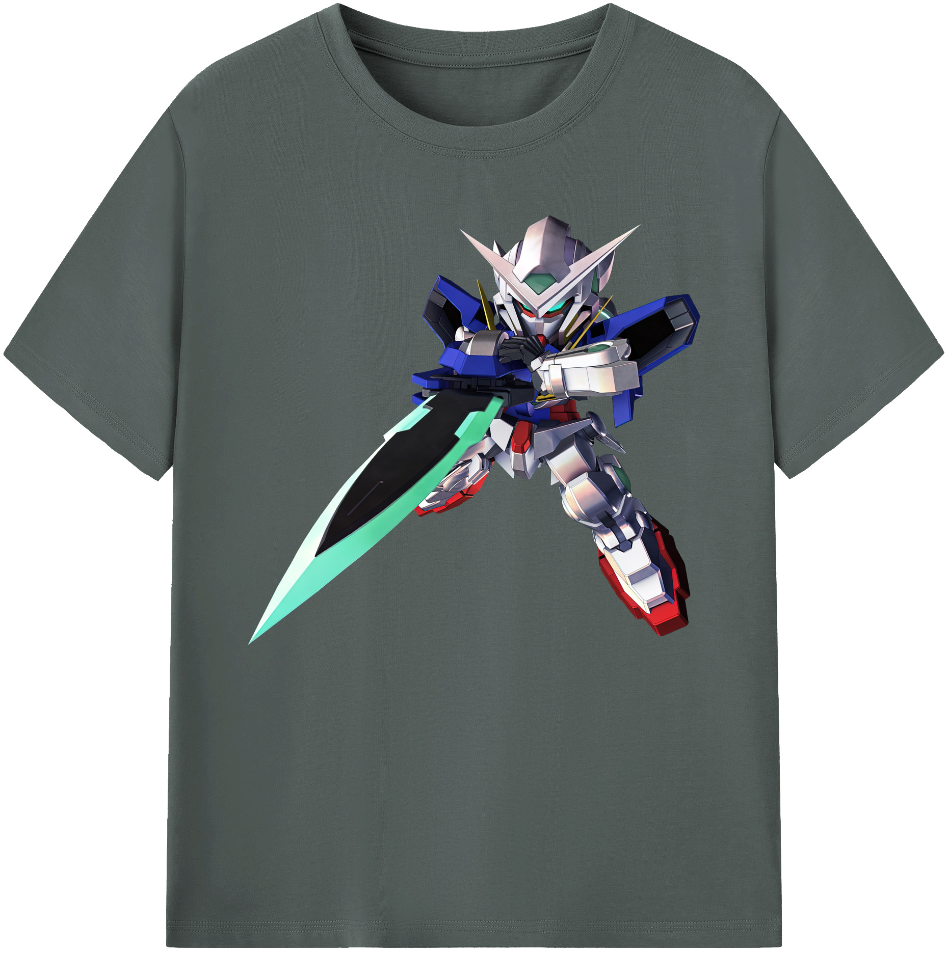 （画像用） 機動戦士ガンダム Mobile Suit Gundam 綿100％ メンズ半袖Tシャツ｜肌触りやわらか＆通気性